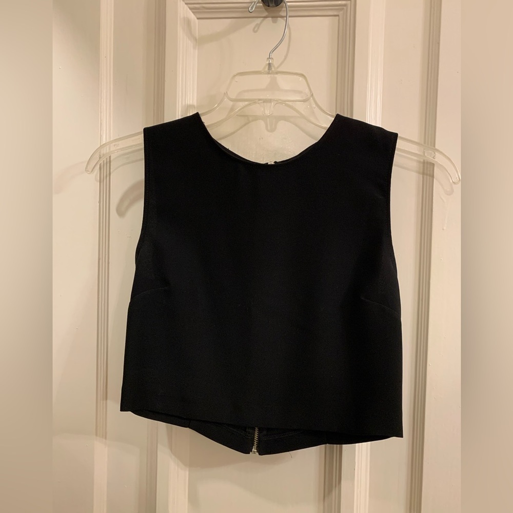 Zara Cropped Top - Black